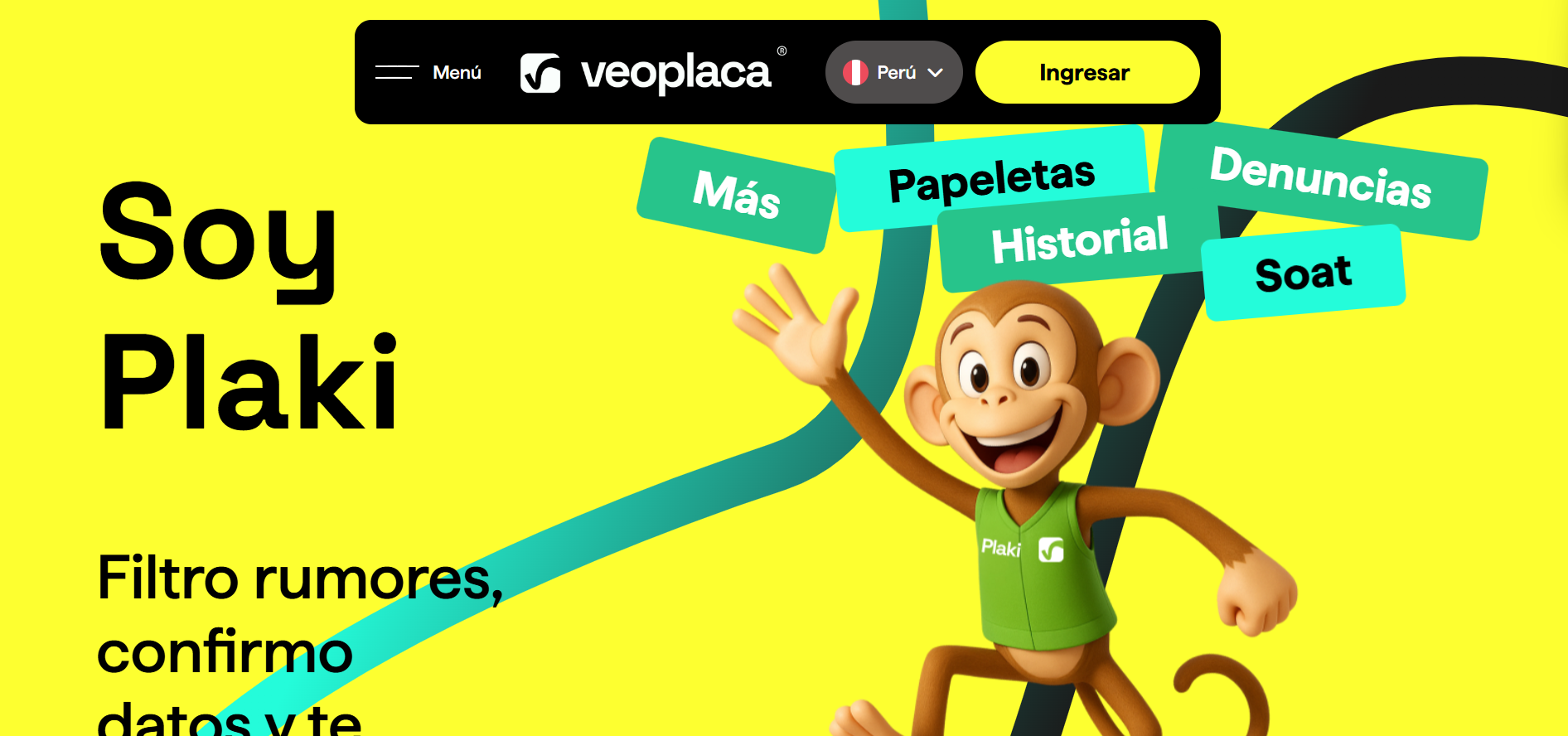 Veoplaca Landing - Consulta vehicular con maquetado Figma y VPS